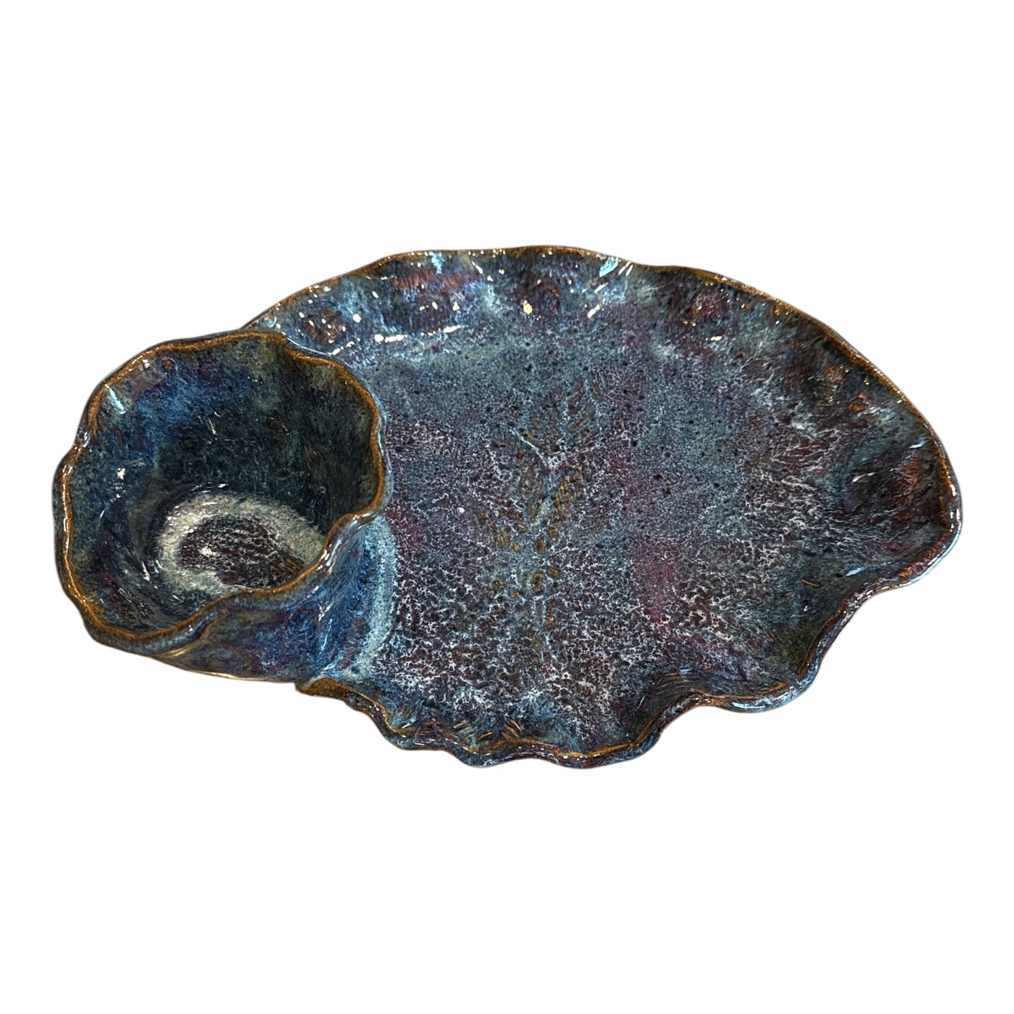 Chip and dip platter