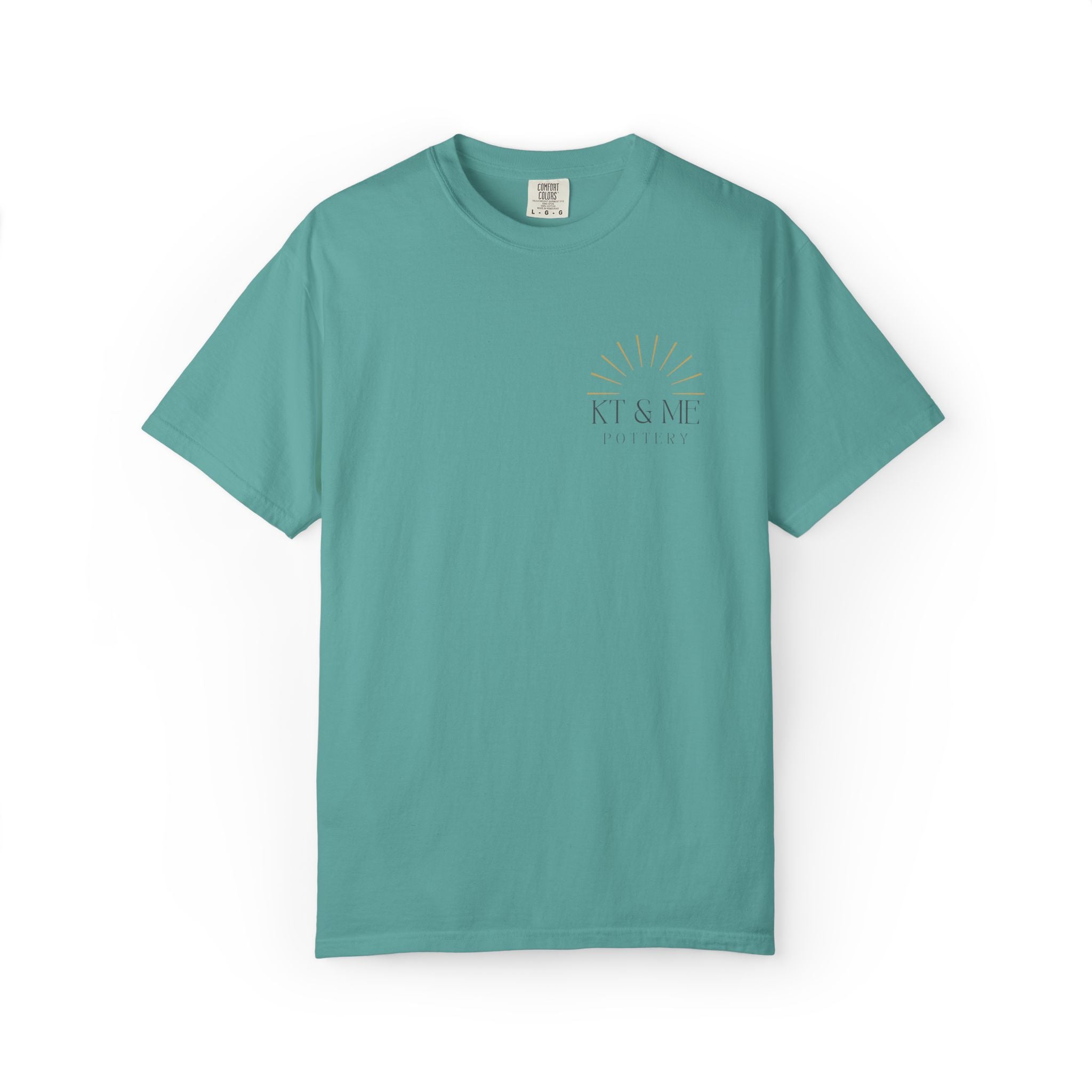 Logo T-Shirt — Garment-Dyed Unisex Tee with Subtle Chest Marking
