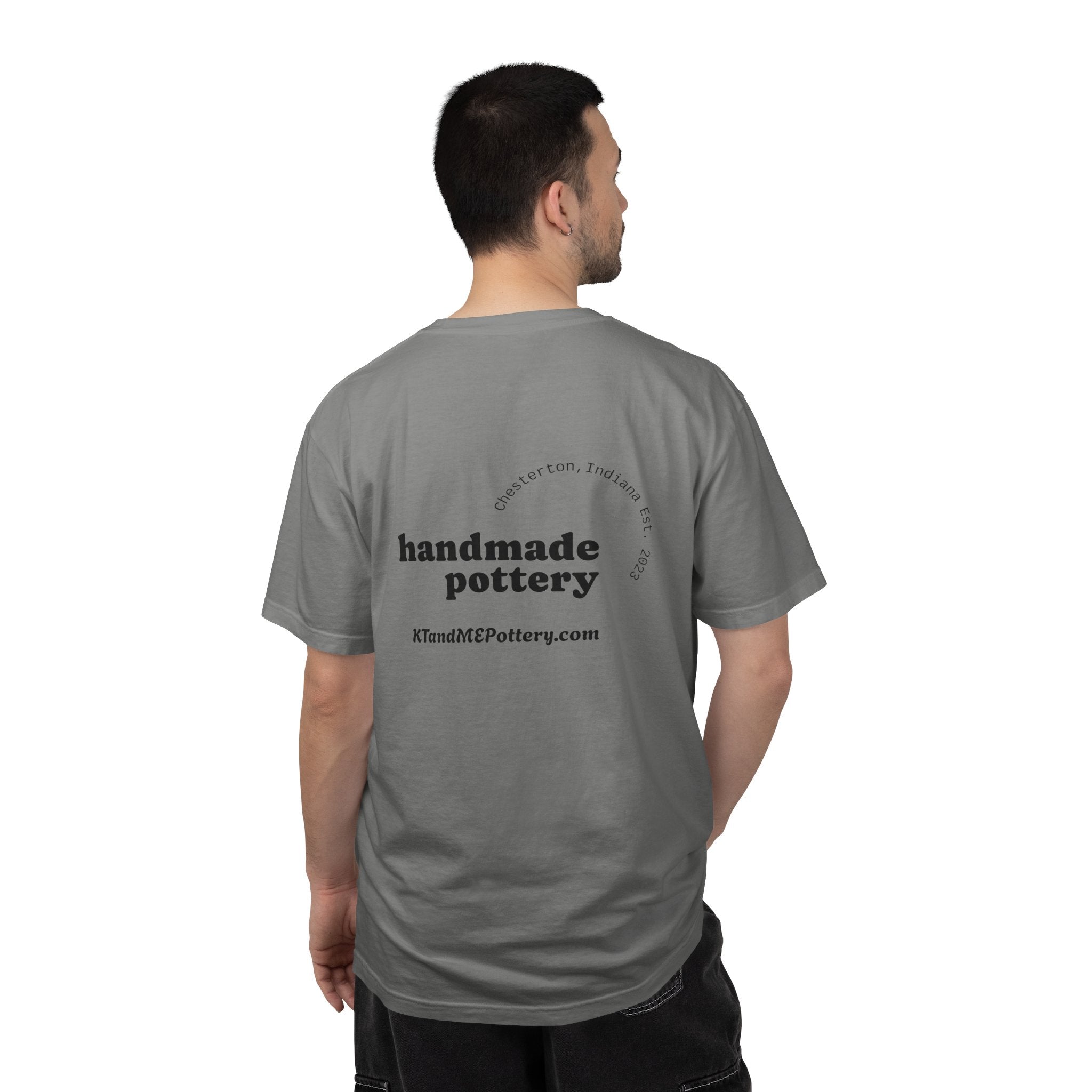 Logo T-Shirt — Garment-Dyed Unisex Tee with Subtle Chest Marking