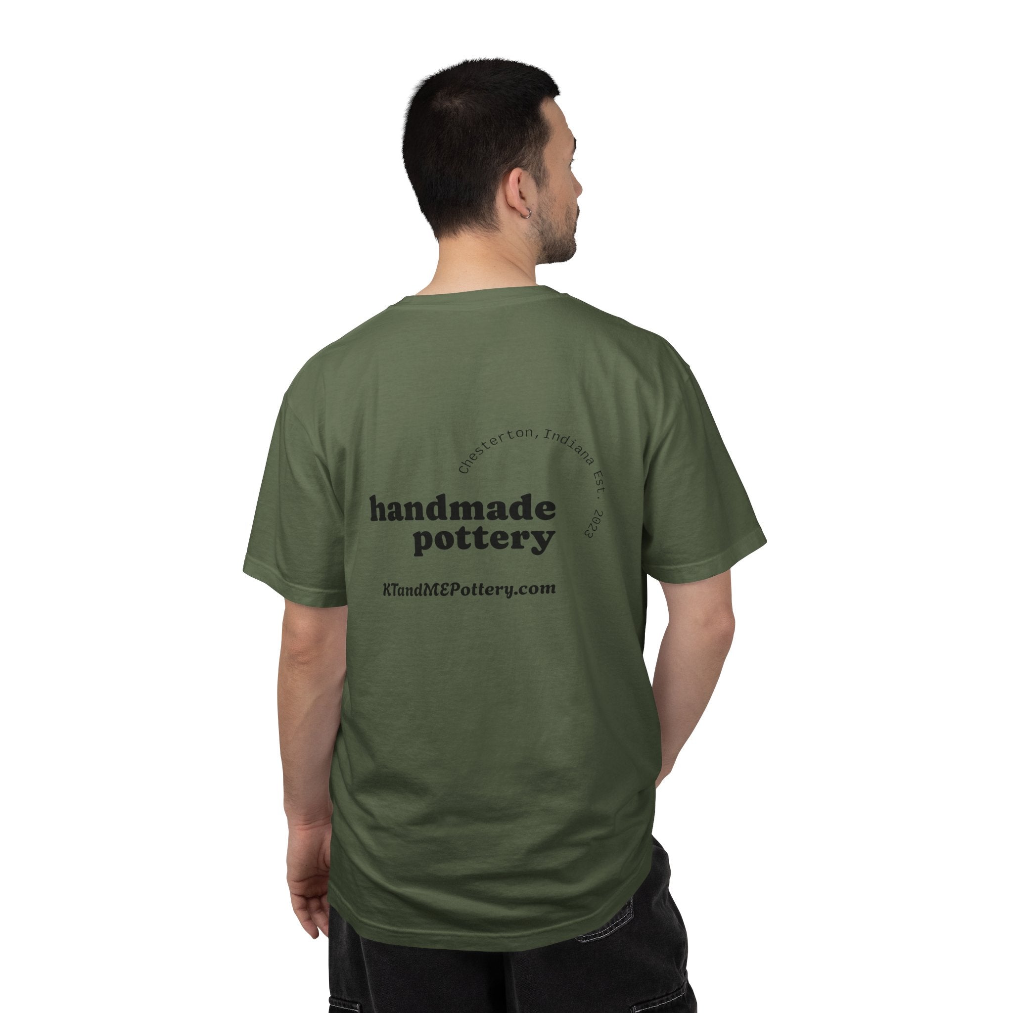 Logo T-Shirt — Garment-Dyed Unisex Tee with Subtle Chest Marking