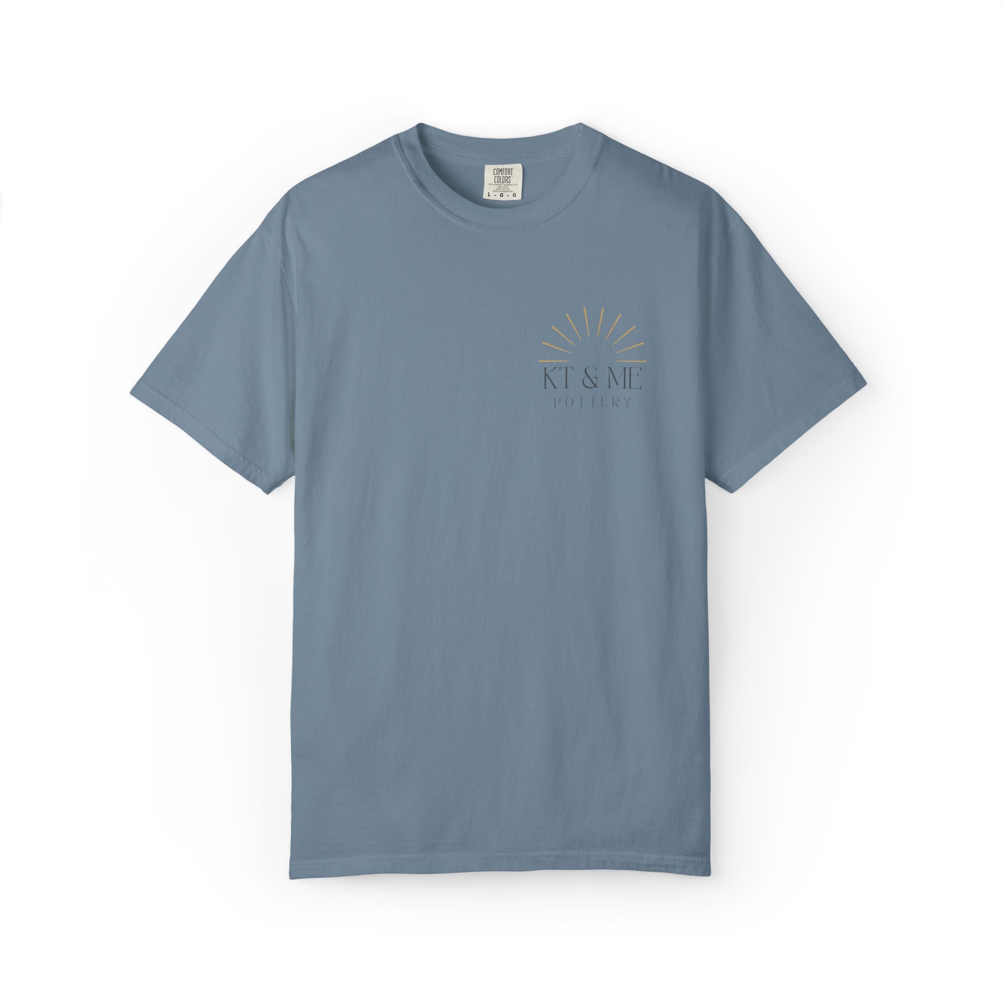 Logo T-Shirt — Garment-Dyed Unisex Tee with Subtle Chest Marking