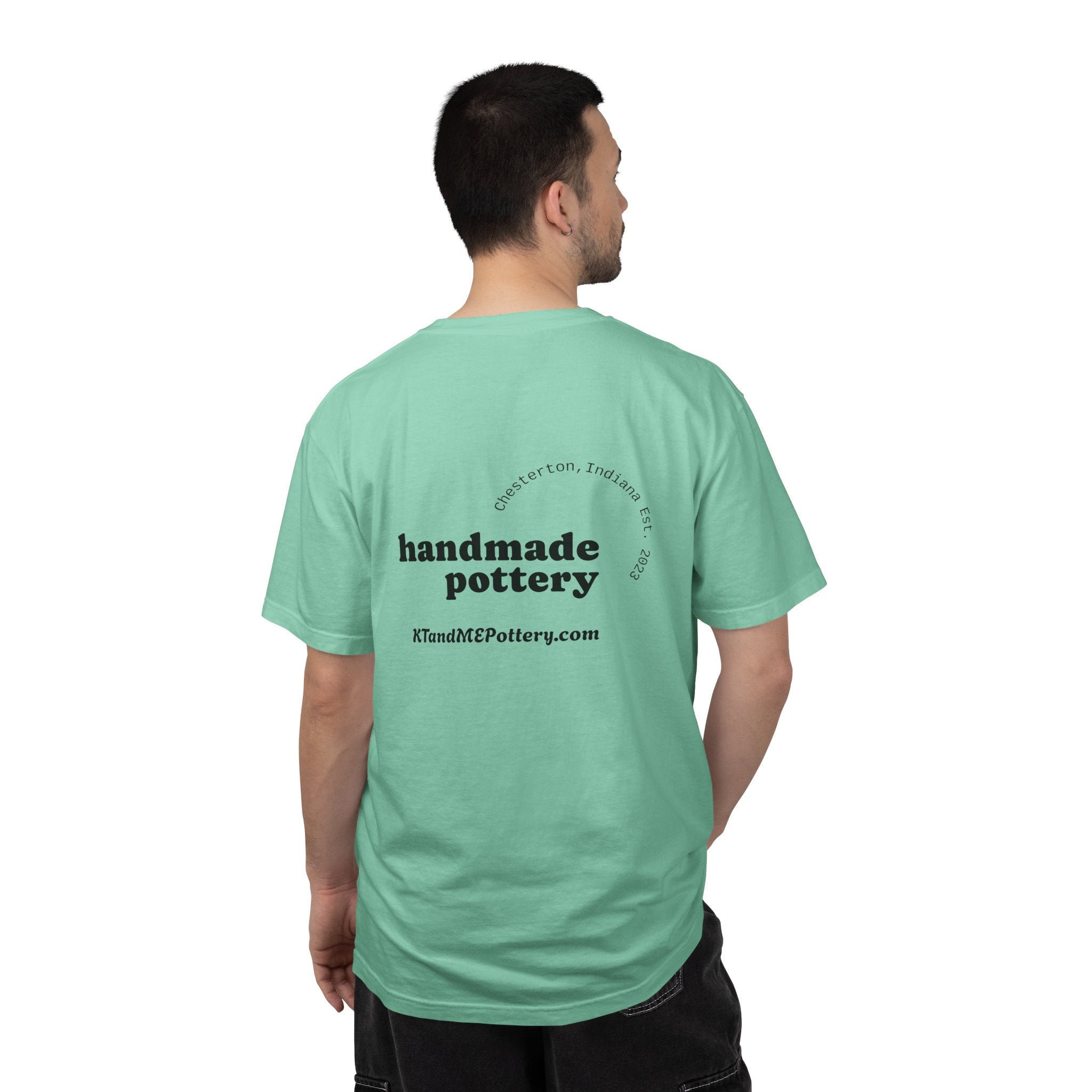 Logo T-Shirt — Garment-Dyed Unisex Tee with Subtle Chest Marking