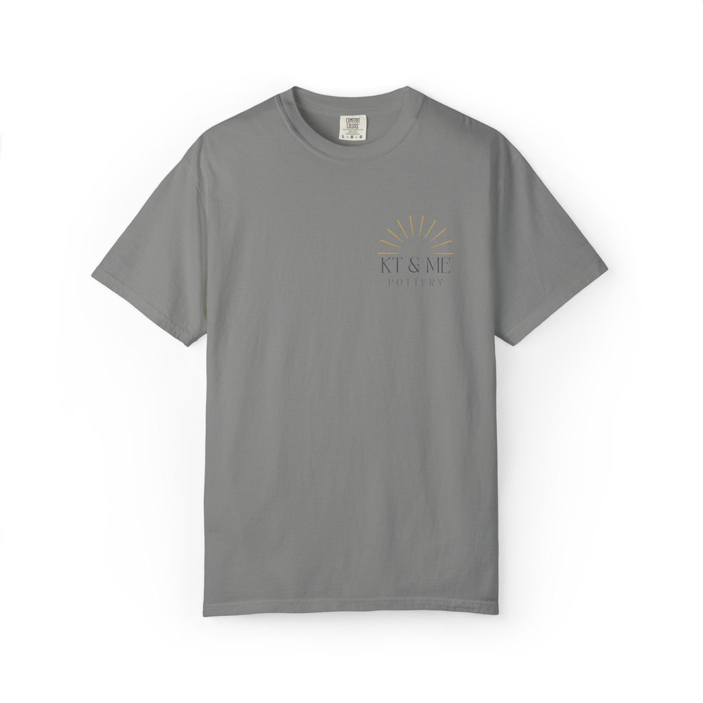 Logo T-Shirt — Garment-Dyed Unisex Tee with Subtle Chest Marking