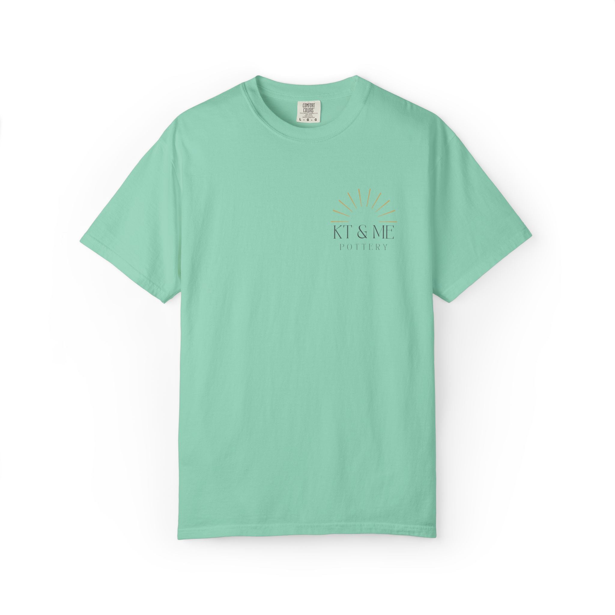 Logo T-Shirt — Garment-Dyed Unisex Tee with Subtle Chest Marking