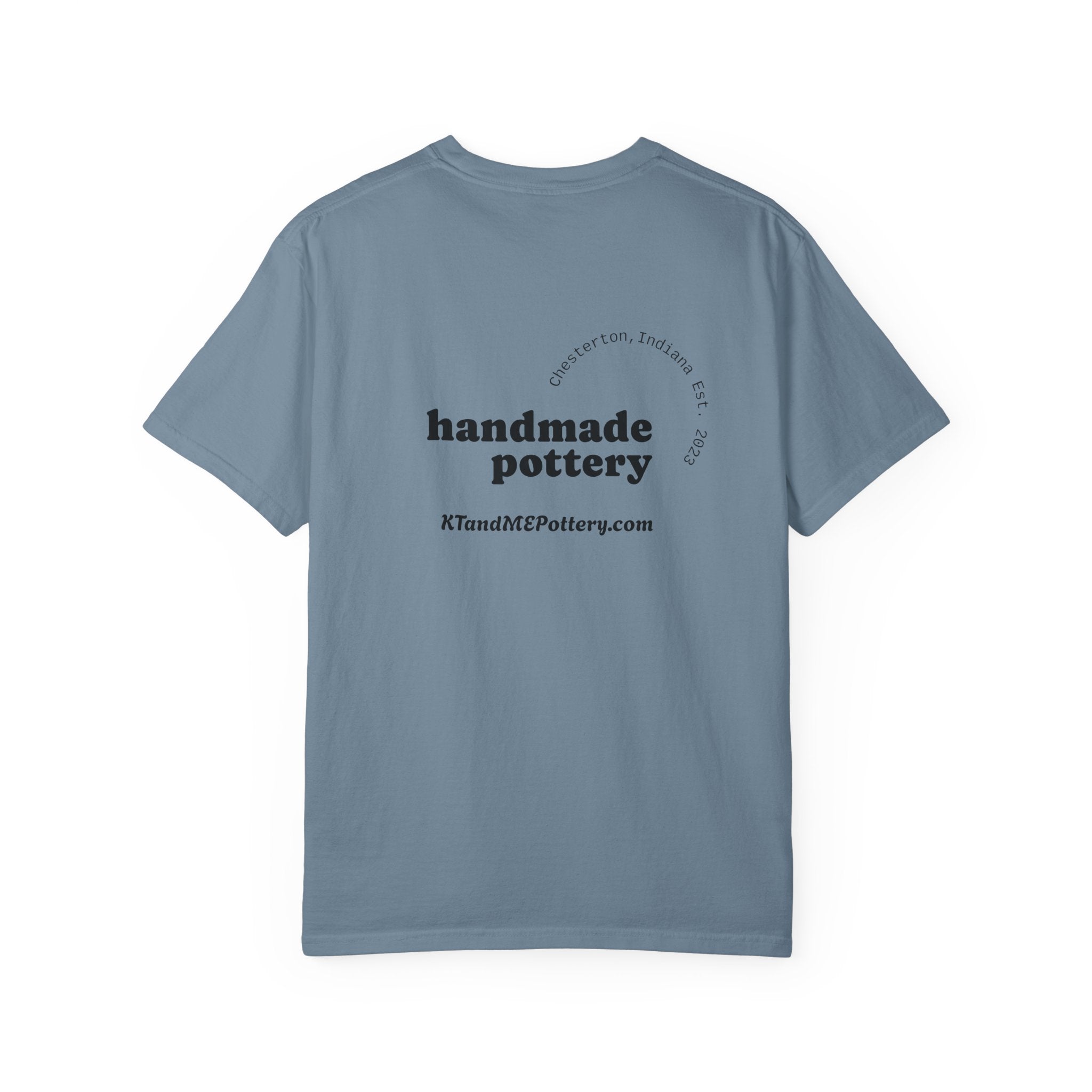 Logo T-Shirt — Garment-Dyed Unisex Tee with Subtle Chest Marking