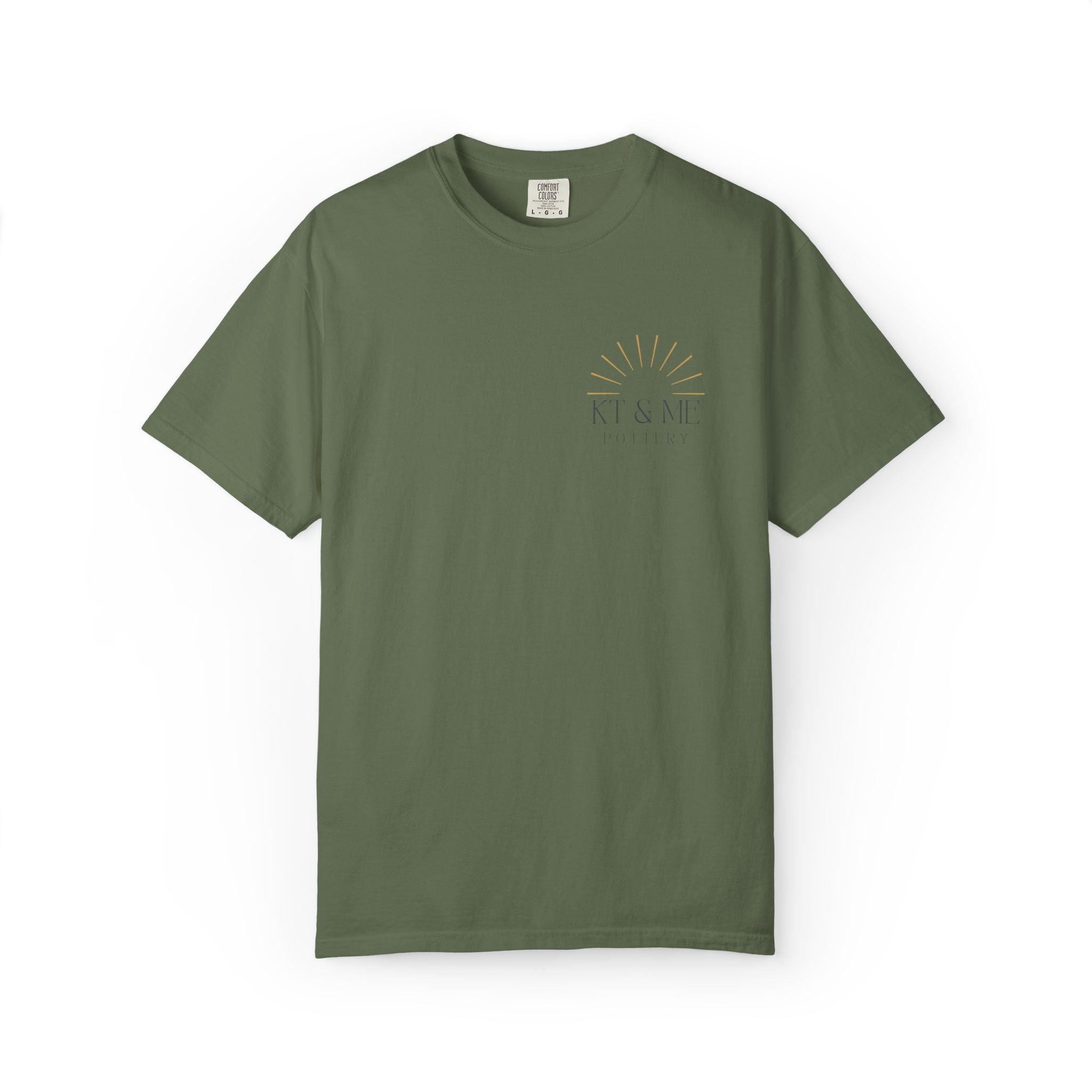 Logo T-Shirt — Garment-Dyed Unisex Tee with Subtle Chest Marking