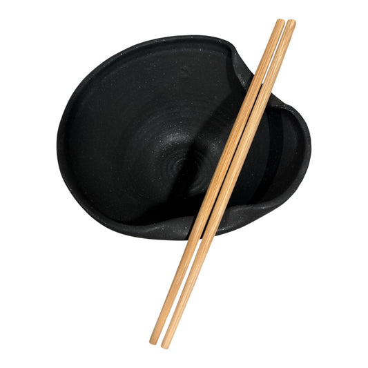 Matte Black Ramen Bowl