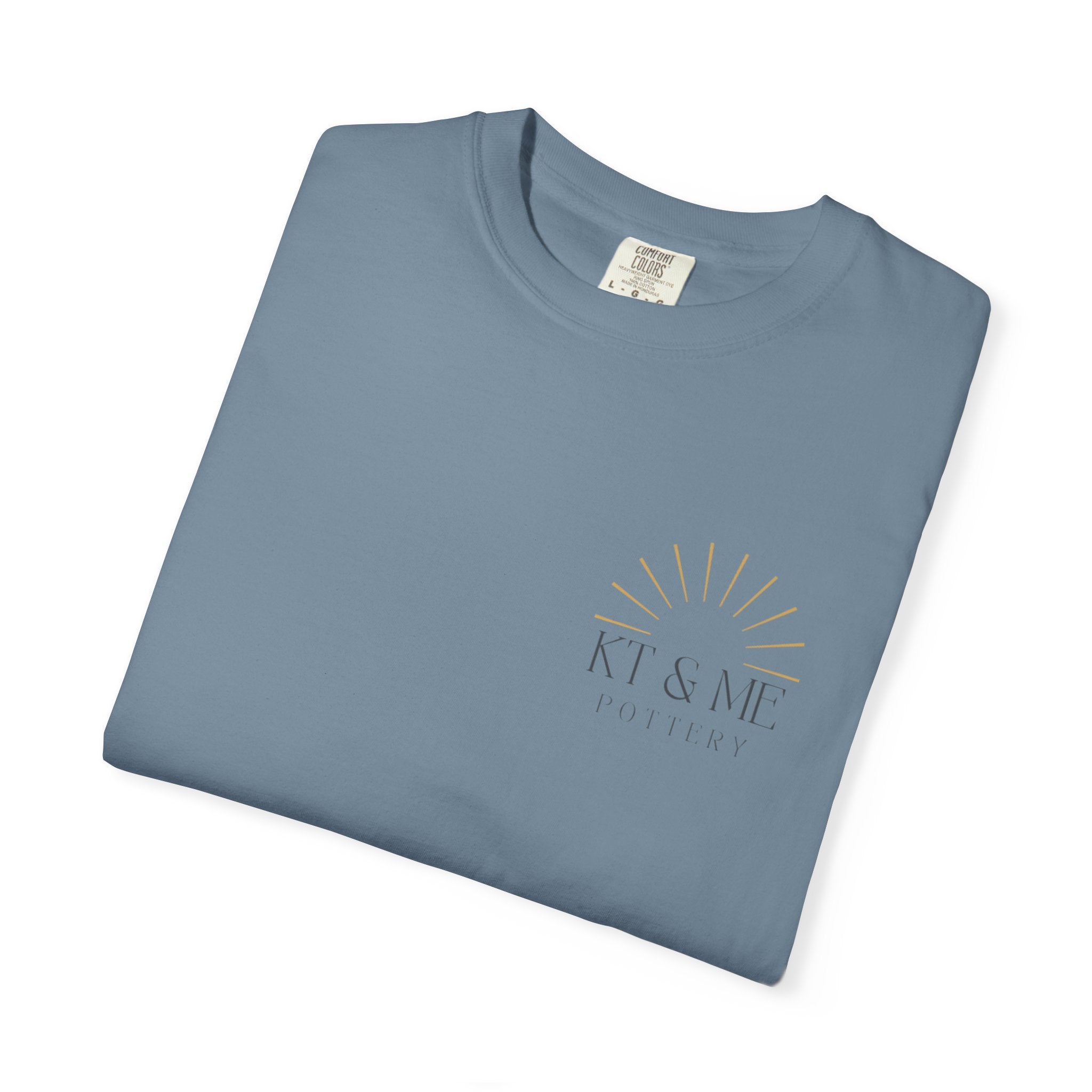 Logo T-Shirt — Garment-Dyed Unisex Tee with Subtle Chest Marking