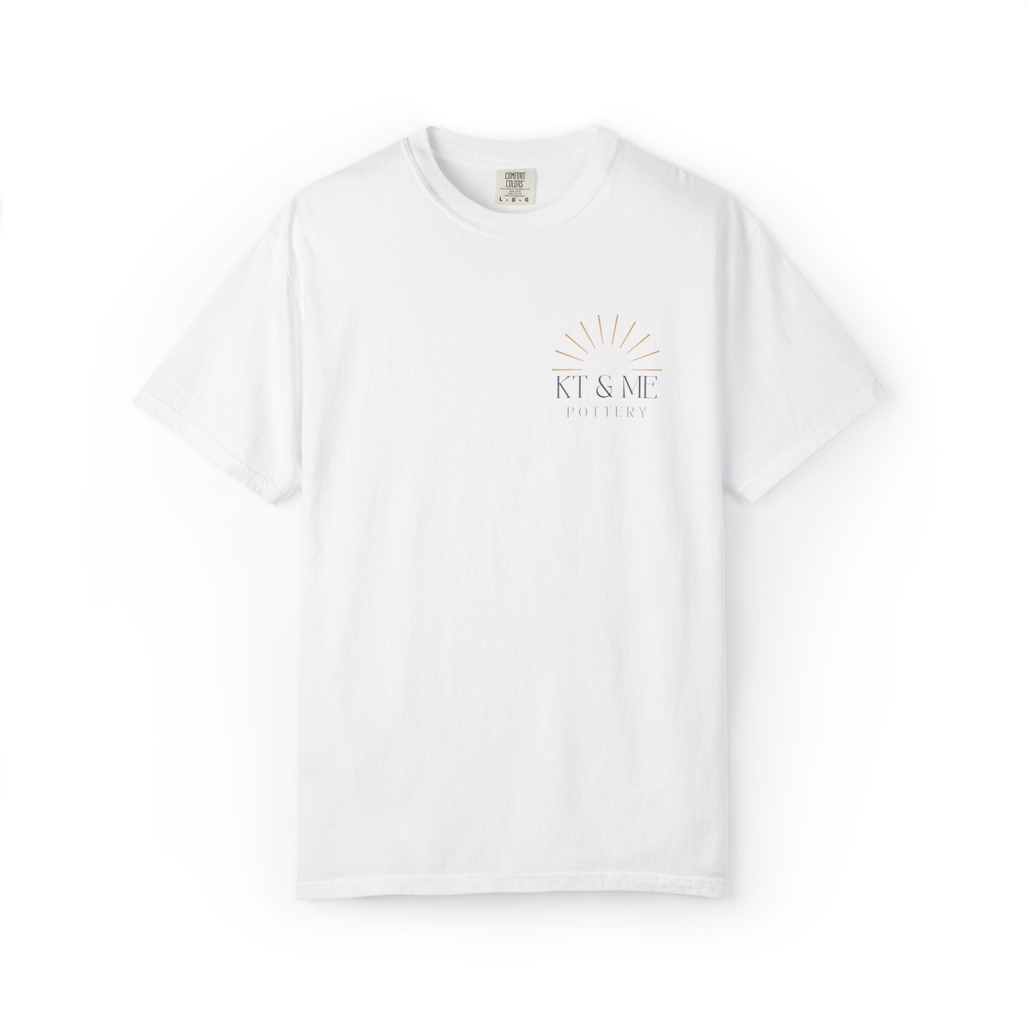 Logo T-Shirt — Garment-Dyed Unisex Tee with Subtle Chest Marking