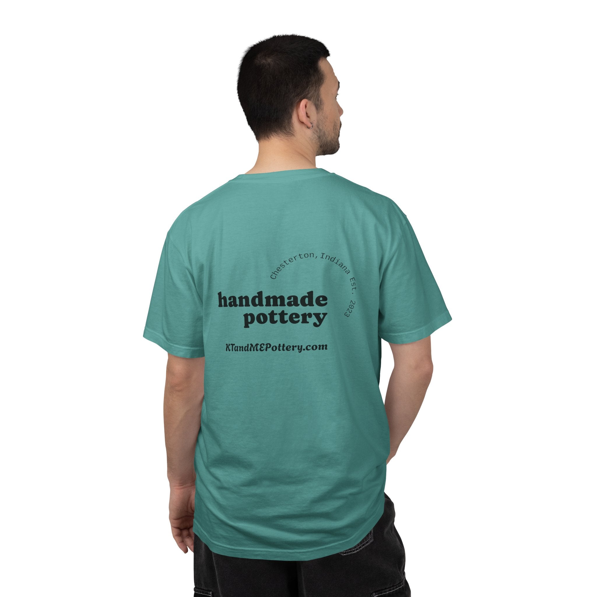 Logo T-Shirt — Garment-Dyed Unisex Tee with Subtle Chest Marking